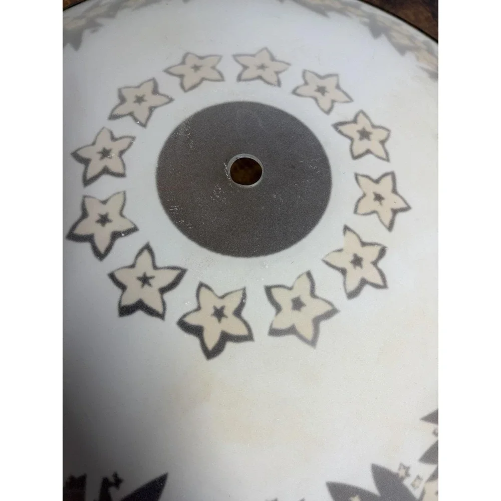 Art Deco Frosted Glass Floral Ceiling Light Shade 14